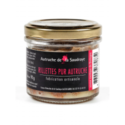Rillettes d’autruche artisanales – Saveur fine & originale
